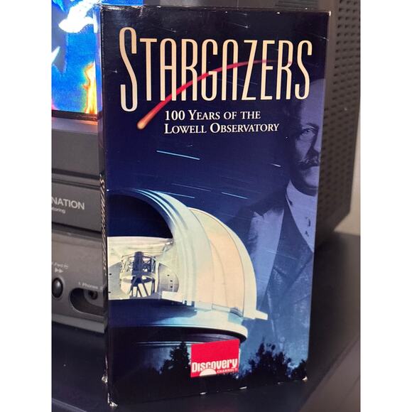Stargazers VHS 1994, Discovery Channel 100 years of the Lowell observatory - Picture 1 of 3